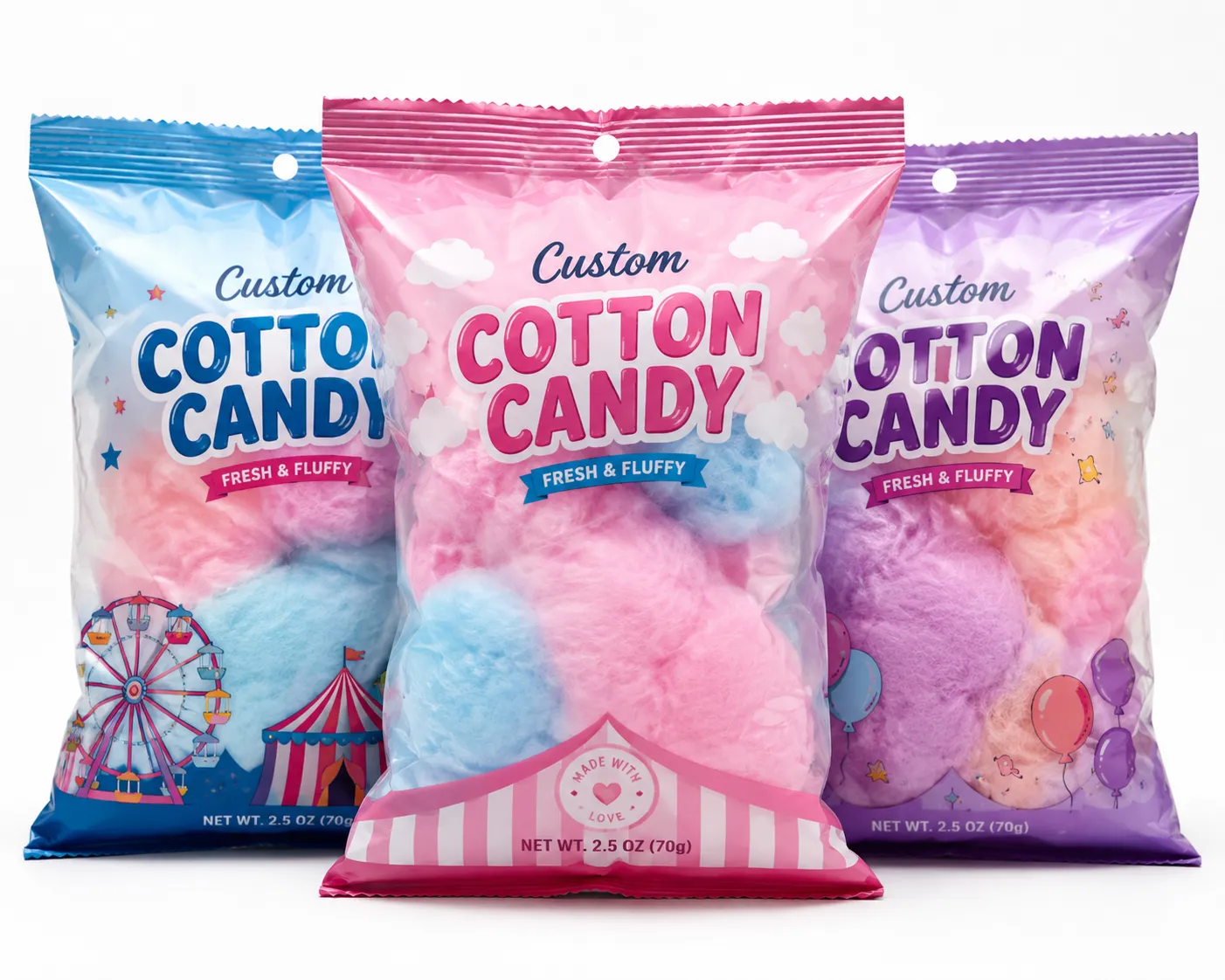 How Custom Cotton Candy Bags Help Build Brand Recognition